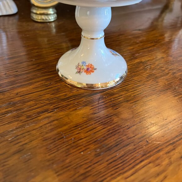 Antique Porzellanfabrik Moschendorf reticulated pedestal dish - Picture 6 of 10